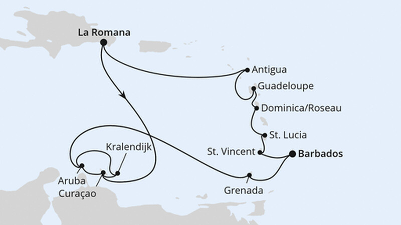 Karibische Insel-Rundreise Karibische Insel-Rundreise