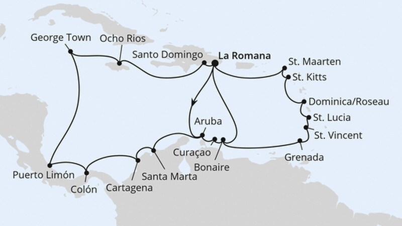 Karibische Insel-Rundreise & Mittelamerika 2 Karibische Insel-Rundreise & Mittelamerika 2