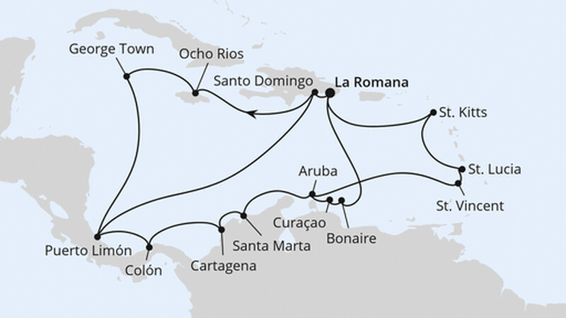 Mittelamerika-Rundreise & Karibik Mittelamerika-Rundreise & Karibik