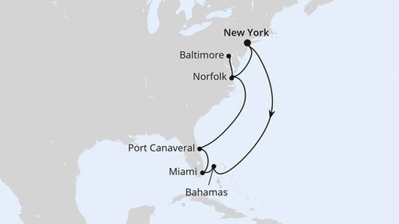 Florida, Maryland & Bahamas ab New York Florida, Maryland & Bahamas ab New York