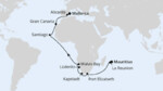 Von Mauritius über Afrika nach Mallorca
