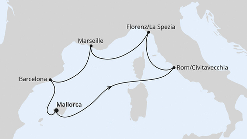 Perlen am Mittelmeer ab Mallorca Perlen am Mittelmeer ab Mallorca