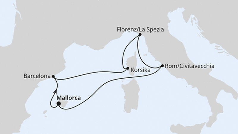 Weihnachtsreise im Mittelmeer ab Mallorca Weihnachtsreise im Mittelmeer ab Mallorca