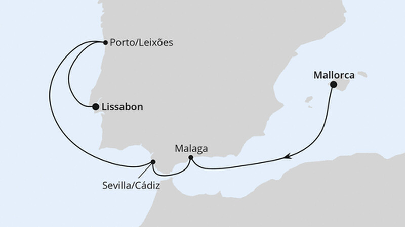 Andalusien & Portugal ab Mallorca Andalusien & Portugal ab Mallorca