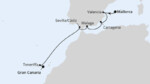 Spanische Mittelmeerküste & Kanaren ab Mallorca