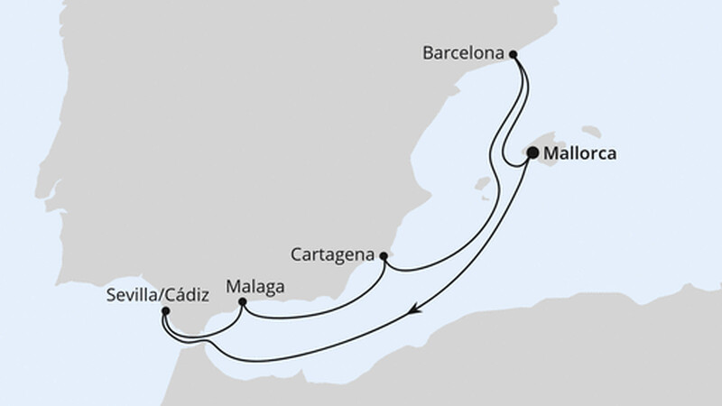 Andalusien ab Mallorca Andalusien ab Mallorca