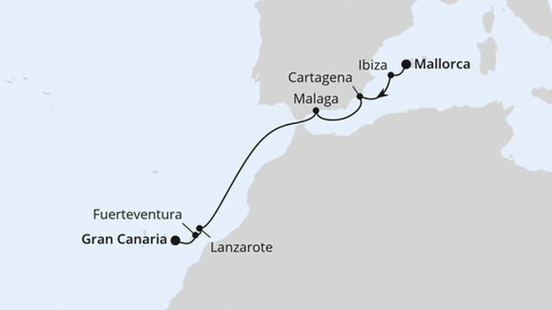 Andalusien & Kanaren ab Mallorca Andalusien & Kanaren ab Mallorca