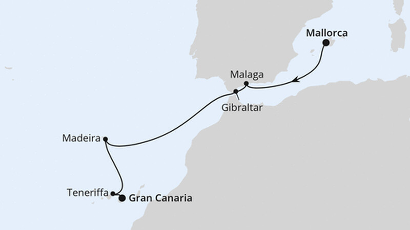 Andalusien & Kanaren ab Mallorca Andalusien & Kanaren ab Mallorca