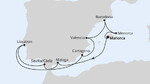 Spanien, Portugal & Balearen ab Mallorca