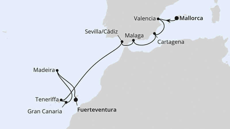 Spanische Mittelmeerküste, Kanaren & Madeira 2 Spanische Mittelmeerküste, Kanaren & Madeira 2