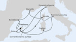 Große Mittelmeer-Reise mit Sonnenfinsternis