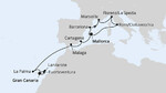 Perlen am Mittelmeer & Kanaren ab Mallorca