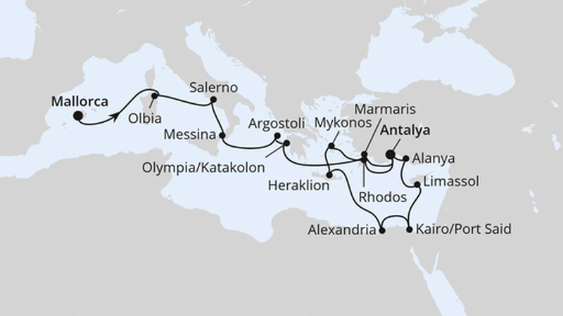 Große Osterreise mit Griechenland & Ägypten Große Osterreise mit Griechenland & Ägypten
