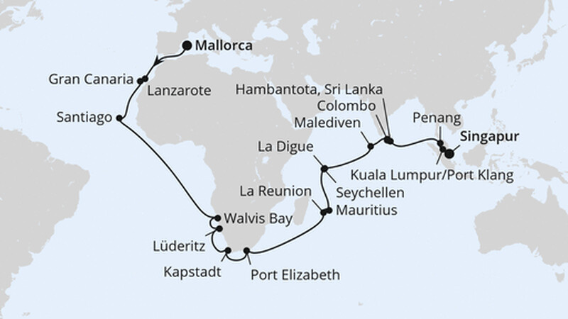 Weltenbummler Südafrika & Indischer Ozean Weltenbummler Südafrika & Indischer Ozean