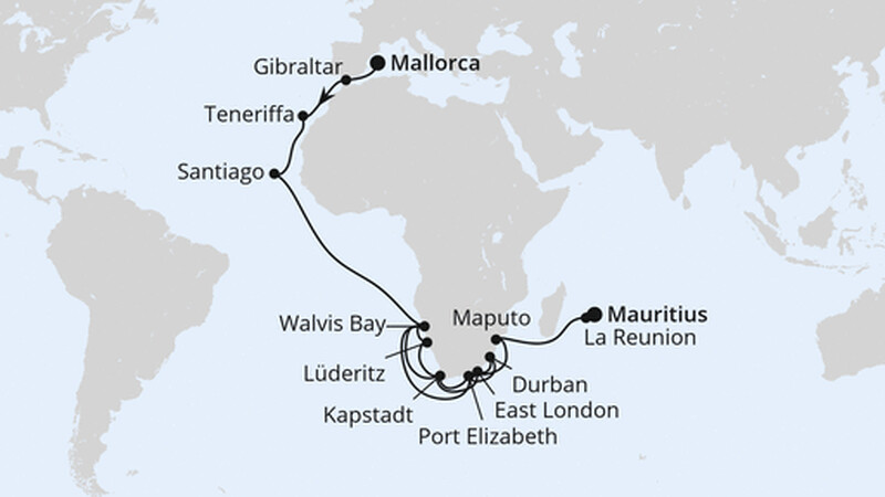 Weltenbummler von Mallorca nach Mauritius Weltenbummler von Mallorca nach Mauritius