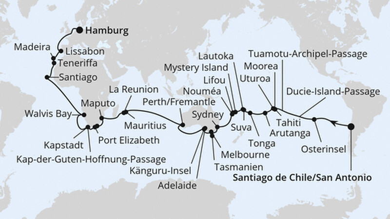 Von San Antonio nach Hamburg Von San Antonio nach Hamburg