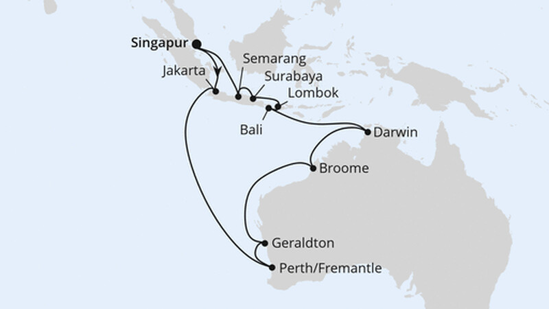 Australien, Indonesien & Singapur Australien, Indonesien & Singapur
