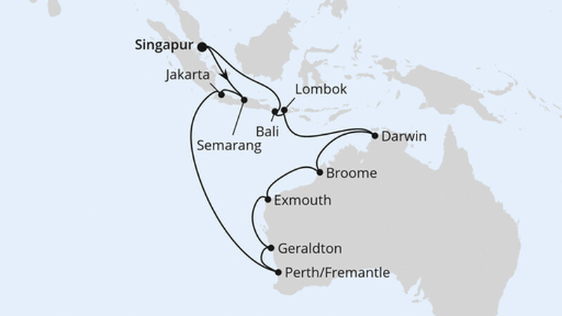 Australien, Indonesien & Singapur Australien, Indonesien & Singapur