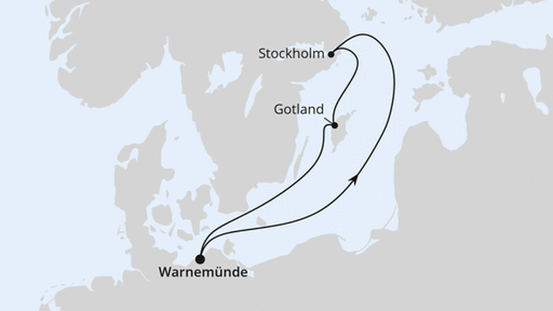 Kurzreise nach Stockholm & Gotland ab Warnemünde Kurzreise nach Stockholm & Gotland ab Warnemünde