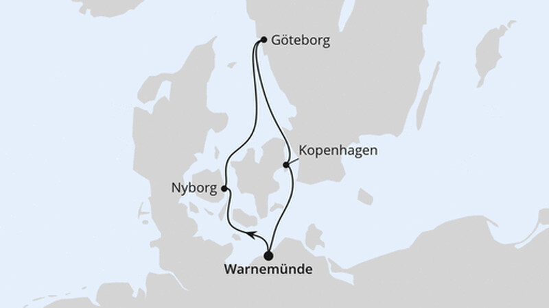Kurzreise nach Dänemark & Schweden ab Warnemünde Kurzreise nach Dänemark & Schweden ab Warnemünde