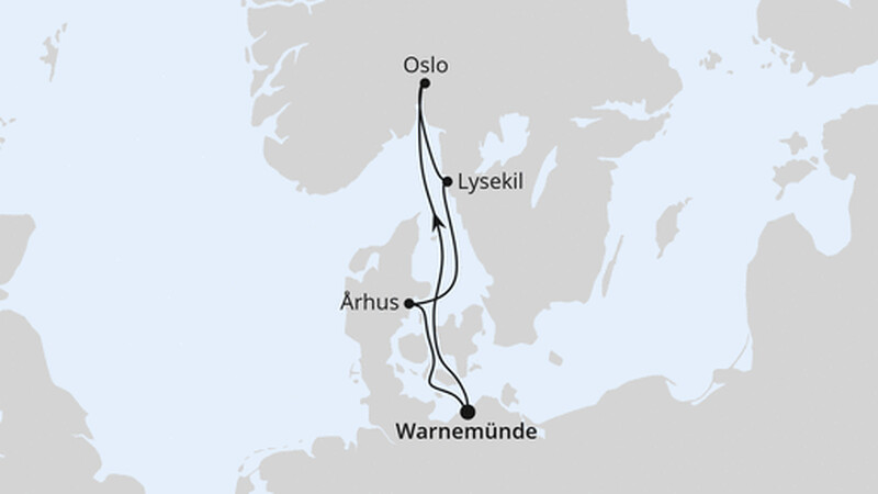 Kurzreise nach Skandinavien ab Warnemünde Kurzreise nach Skandinavien ab Warnemünde